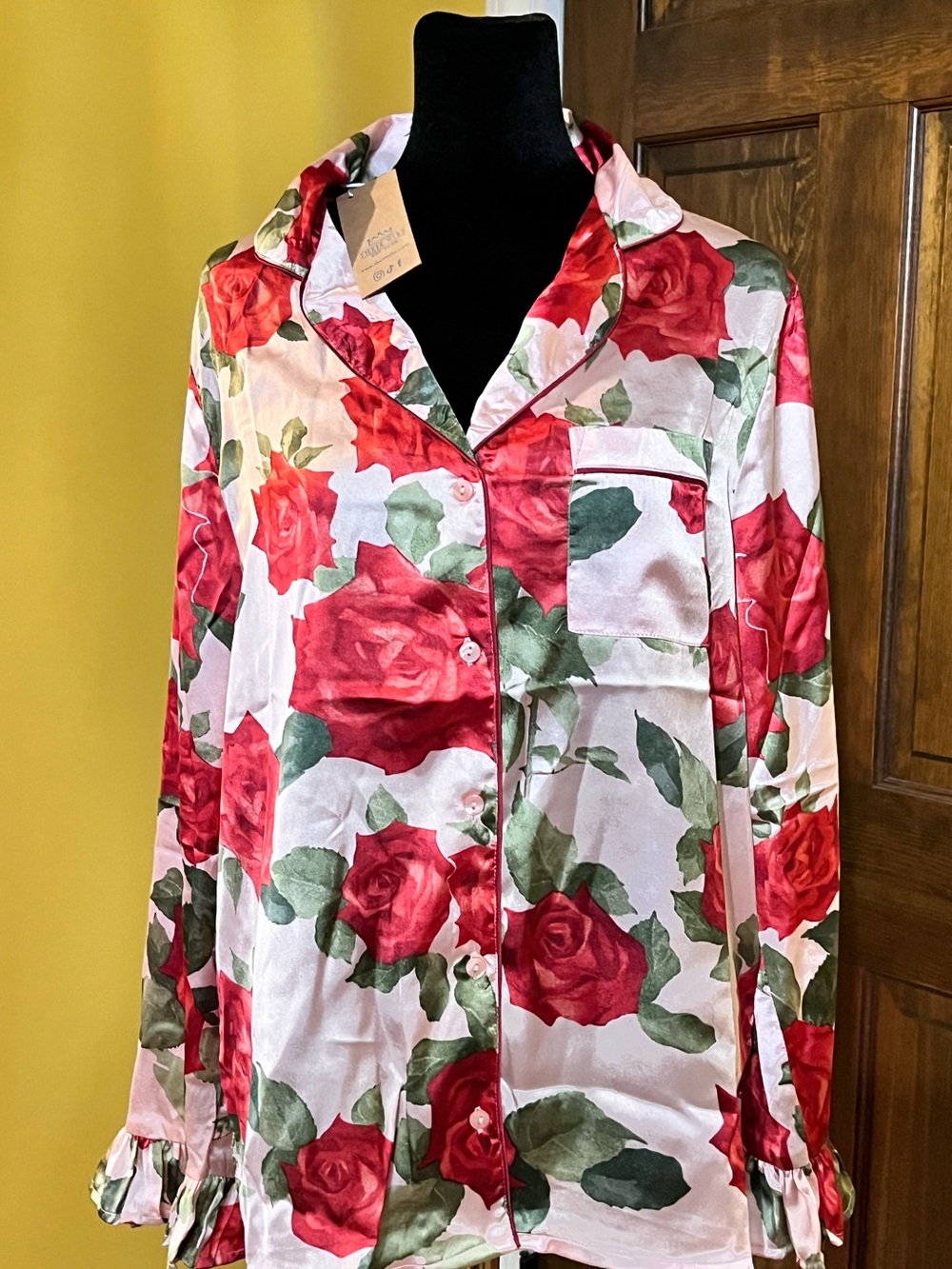 THEIR NIBS Rose Pajama Set